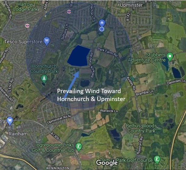 The Area Around The Proposed Quarry Site